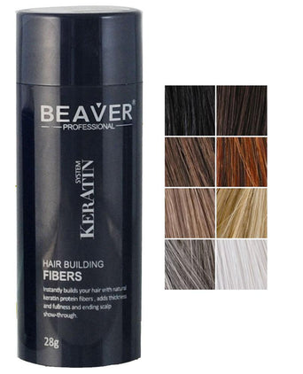Beaver hair fibers (28 gr) - Hair Growth Specialist
