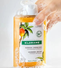 Klorane shampoo kuiville hiuksille Mango (400 ml)