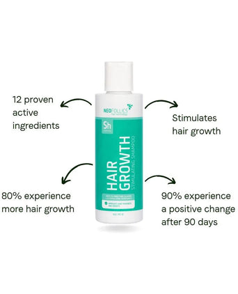 Neofollics shampoo 3-pack (3x250 ml) - Hair Growth Specialist
