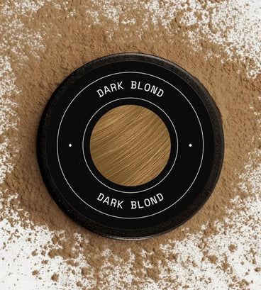 Keratain pomade + Keratain hårfibre - Mørkeblond (25 gr)