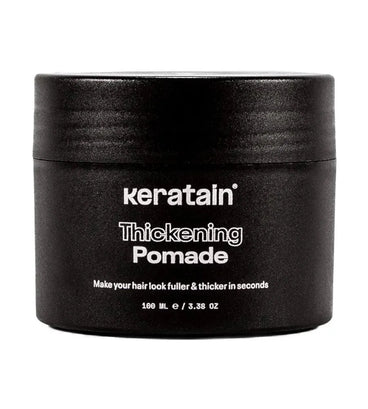 3x Keratain hair fibers + free Keratain pomade – Black (25 gr) - Hair Growth Specialist