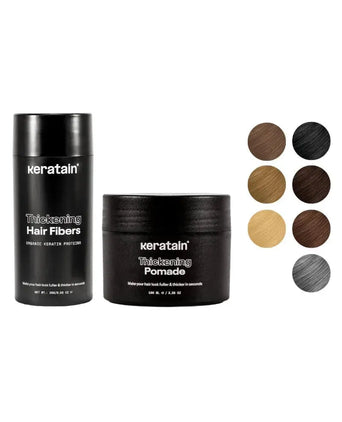 3x fibre per capelli Keratain + pomata Keratain in omaggio