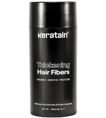 Fibre di capelli Keratain - Grigio (25 gr)