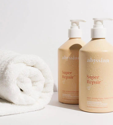 Abyssian deep hydration shampoo + conditioner combination package - Hair Growth Specialist