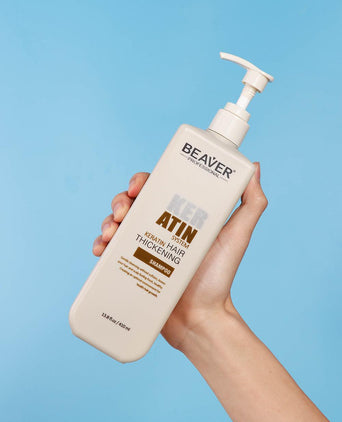 Beaver keratin shampoo (410 ml) - Hair Growth Specialist