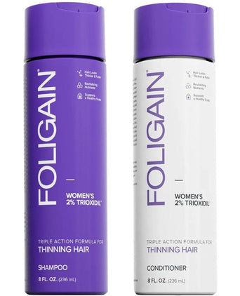 Foligain shampoo + conditioner for women combination package - Hair Growth Specialist