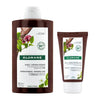 Klorane hiustenlähtöä ehkäisevä shampoo + hoitoaine