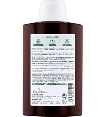 Klorane anti-hair loss shampoo Quinine/Edelweiss (200 ml) - Hair Growth Specialist