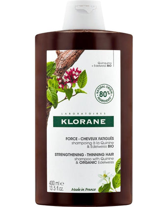Klorane anti-hair loss shampoo Quinine/Edelweiss (400 ml) - Hair Growth Specialist