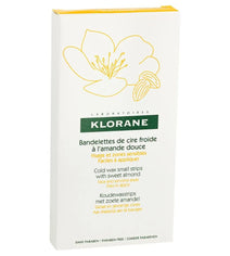 Klorane cold wax strips hair removal - face & sensitive areas - Hair Growth Specialist