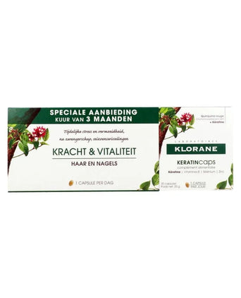 Klorane KeratinCaps (3 x 30 capsules) - Hair Growth Specialist