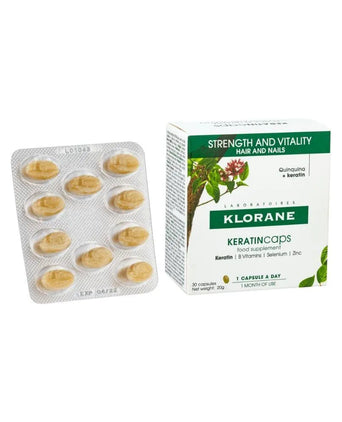 Klorane KeratinCaps (3 x 30 capsules) - Hair Growth Specialist