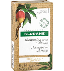 Klorane shampoo bar Mango - dry hair (80 gr) - Hair Growth Specialist