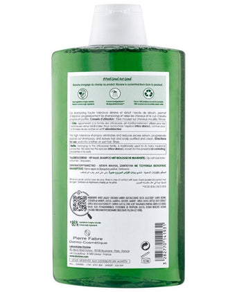 Klorane shampoo Nettle - oily hair (400 ml) - Hair Growth Specialist