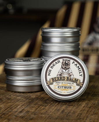 Mr. Bear Family beard balm - Citrus (60 ml) - Hair Growth Specialist