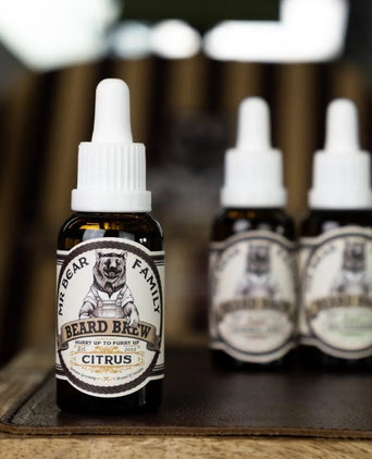 Mr. Bear Family beard oil - Citrus (30 ml) - Hair Growth Specialist