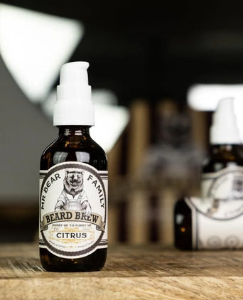 Mr. Bear Family beard oil - Citrus (60 ml) - Hair Growth Specialist