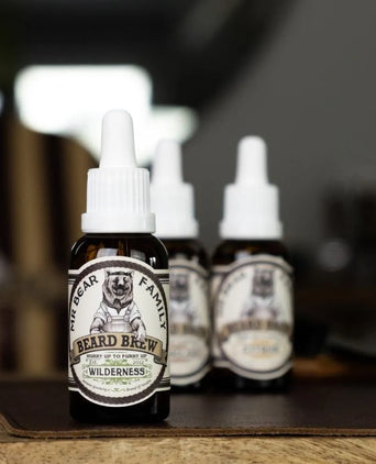 Mr. Bear Family beard oil - Wilderness (30 ml) - Hair Growth Specialist