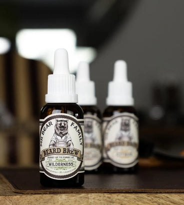 Mr. Bear Family beard oil - Wilderness (30 ml) - Hair Growth Specialist