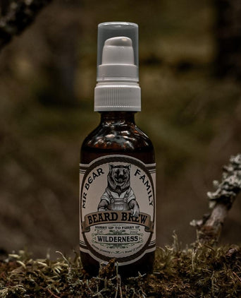 Mr. Bear Family beard oil - Wilderness (60 ml) - Hair Growth Specialist