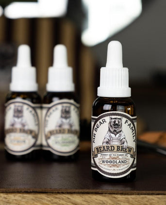 Mr. Bear Family beard oil - Woodland (30 ml) - Hair Growth Specialist