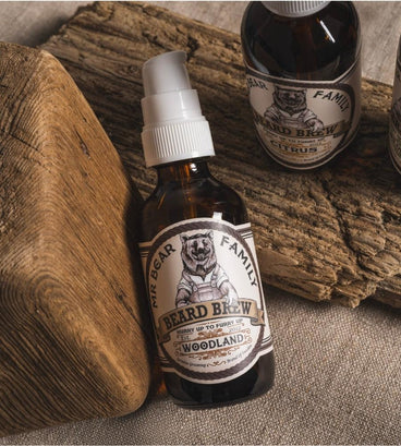 Mr. Bear Family beard oil - Woodland (60 ml) - Hair Growth Specialist