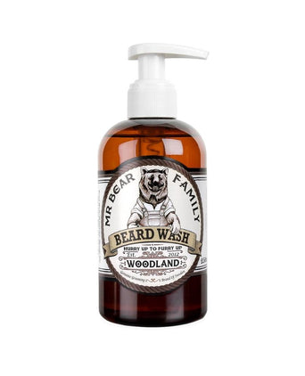 Mr. Bear Family beard shampoo - Woodland (250 ml) - Hair Growth Specialist