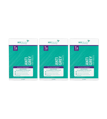 Neofollics anti-grey hair tablets (3-pack) - Hair Growth Specialist