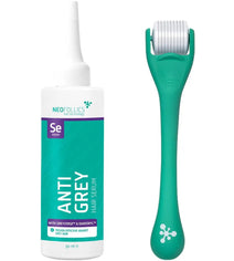 Neofollics anti-grey serum + scalp roller - Hair Growth Specialist