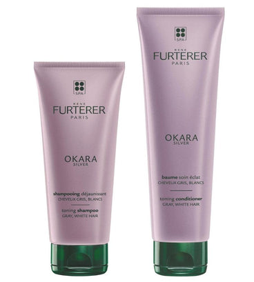 René Furterer Okara Silver silver shampoo + conditioner - Hair Growth Specialist