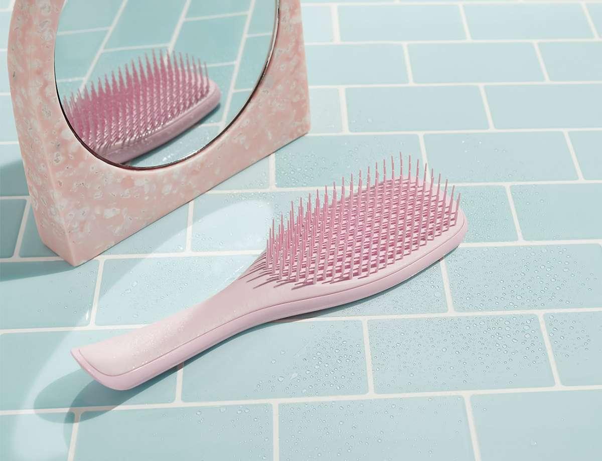 Tangle Teezer The Wet Detangler hairbrush - Millennial Pink