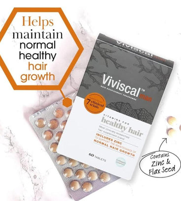 Viviscal tablets for men (1 month) - Hair Growth Specialist