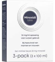 Linn Minoxidil 2% 3-pack (3x100 ml)
