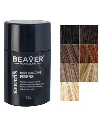 Beaver hair fibers (12 gr) - Hair Growth Specialist