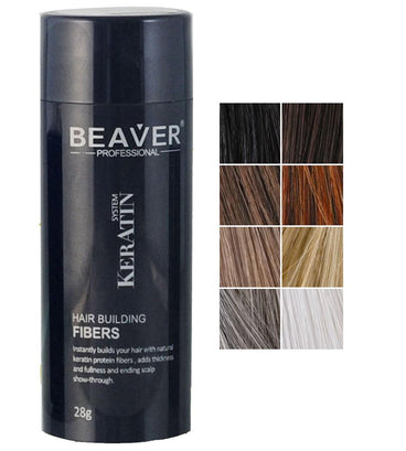 Beaver hair fibers (28 gr) - Hair Growth Specialist