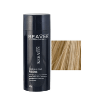 Beaver keratin hair building fibers - Medium blonde (28 gr) - Hair Growth Specialist