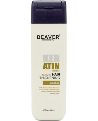 Beaver keratin shampoo (200 ml) - Hair Growth Specialist