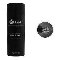 Kmax keratin hair fibers - Dark grey (32 gr) - Hair Growth Specialist