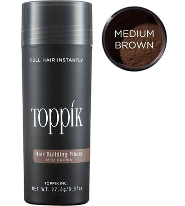 Toppik hair fibers - Medium brown (27.5 gr) - Hair Growth Specialist